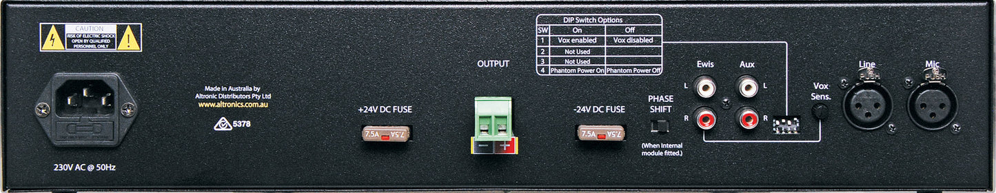 Amplifier 80VA Hearing Induction Loop A4210