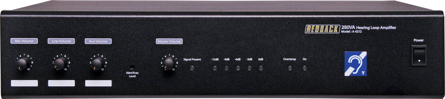 Amplifiers 280VA Hearing Induction Loop Amplifier A4212