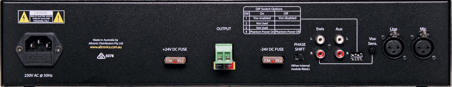 Amplifiers 280VA Hearing Induction Loop Amplifier A4212