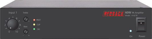 Amplifiers 60W Public Address (PA) Zone Amplifier A4218