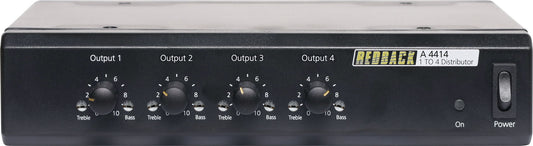 Mixers 1 In To 4 Out Audio Distributor A4414