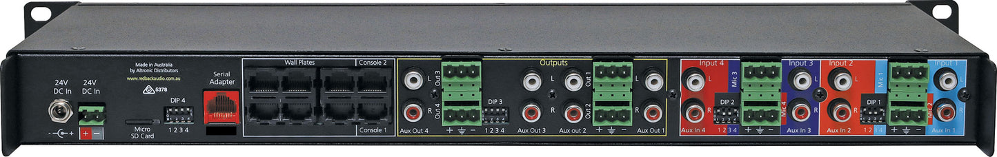 Matrix Mixer Switch 4x4 Audio Source A4450
