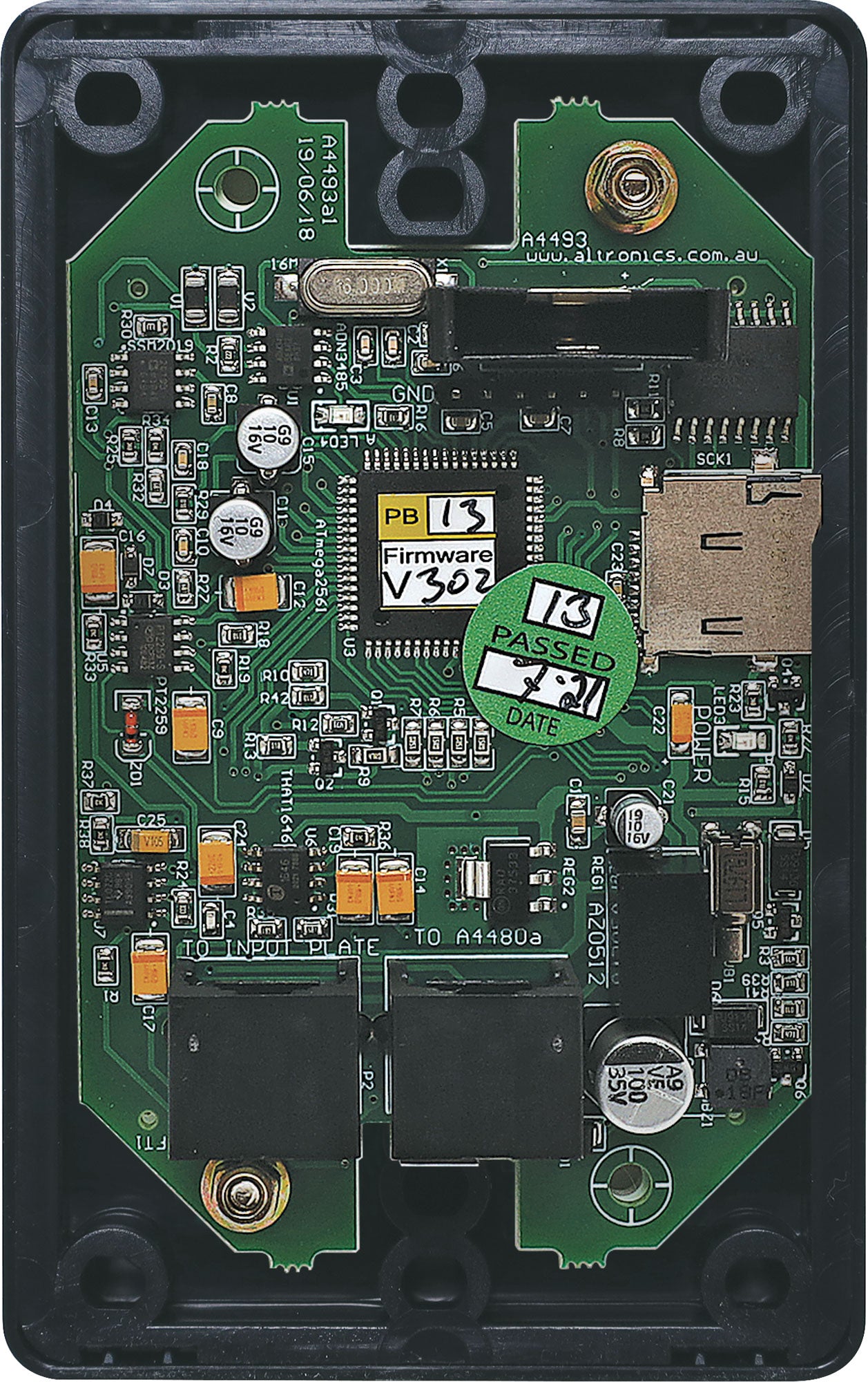 Matrix Mixers Touchscreen Source Switching Black Wall Plate to suit A4480B A4496