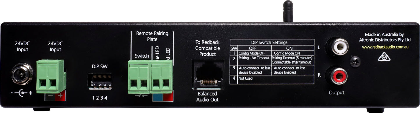AV Repeaters & Extenders Bluetooth 5.0 Wireless Audio Receivers (half Rack Box) A4520