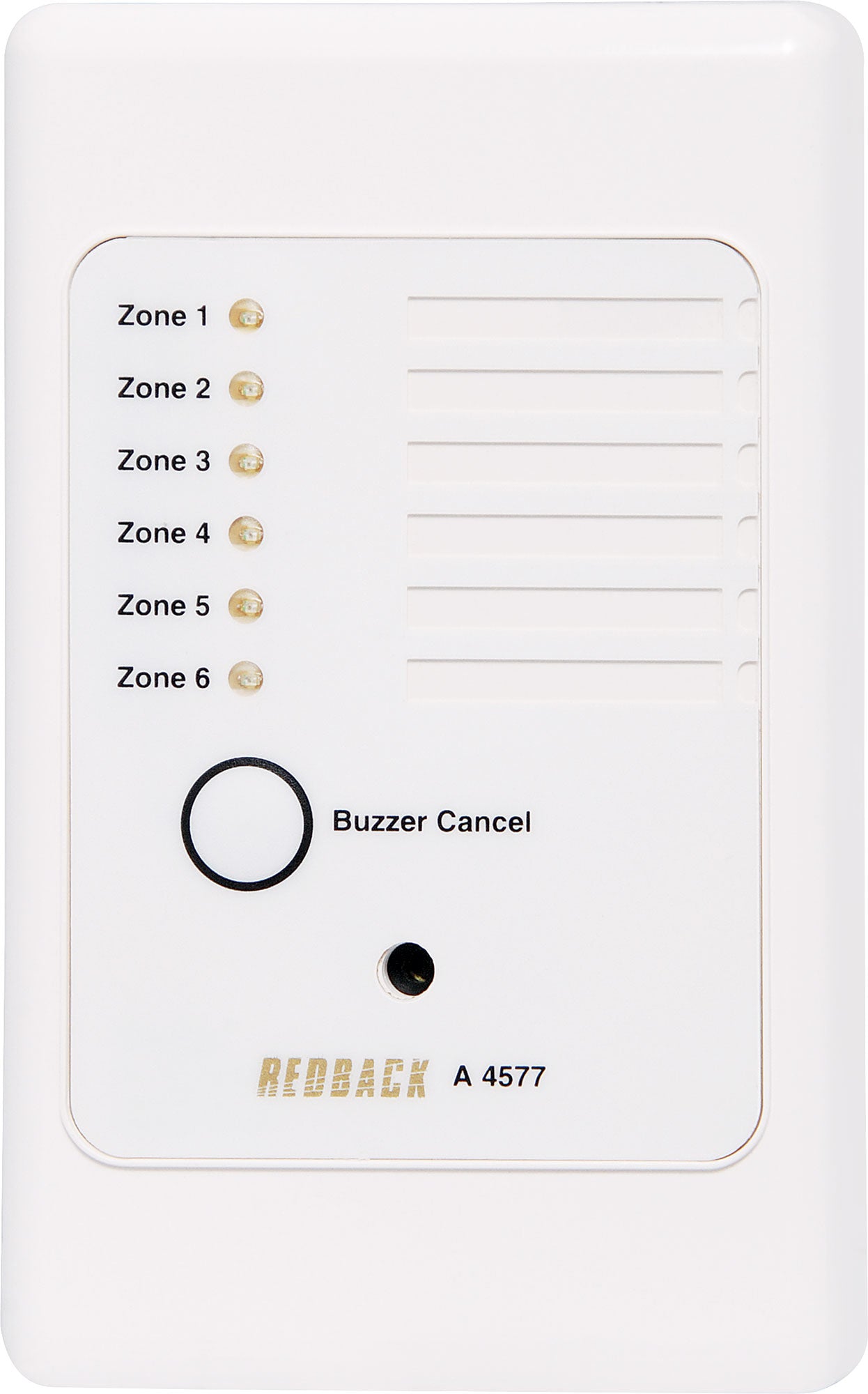 Fire Evacuation 6 Zone Universal Remote Alarm Wallplate A4577