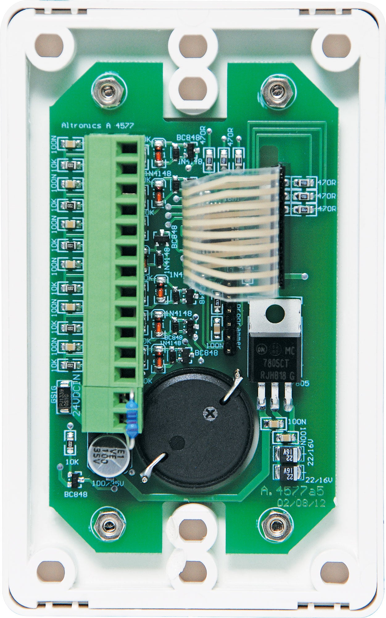 Fire Evacuation 6 Zone Universal Remote Alarm Wallplate A4577