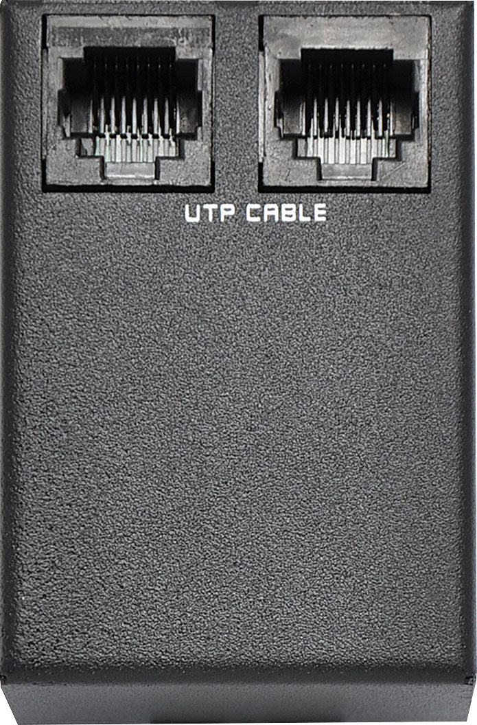 Wall Plate Dual 3 Pin XLR Input UTP Balun A4825