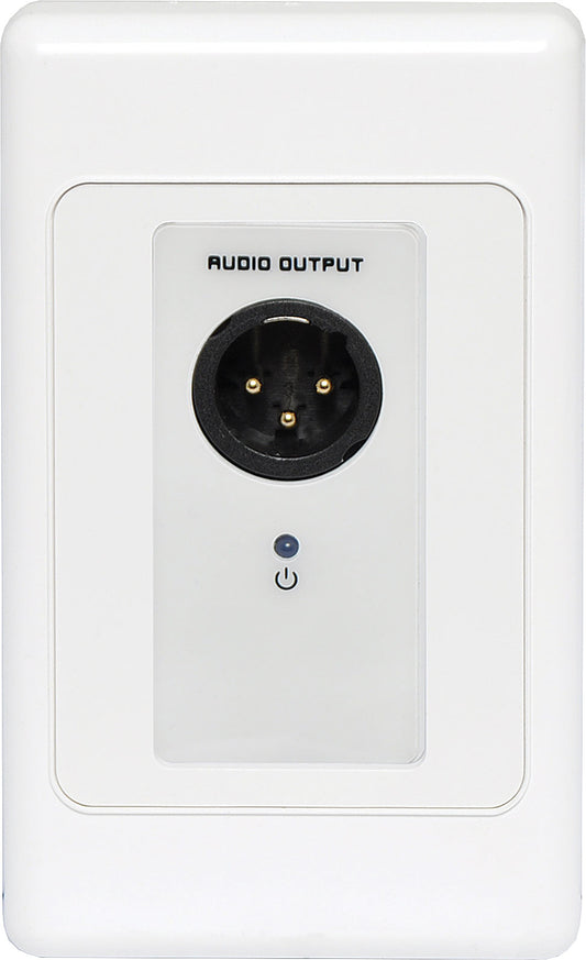 Wall Plate XLR 3 Pin Line/Balanced Output UTP Balun A4827
