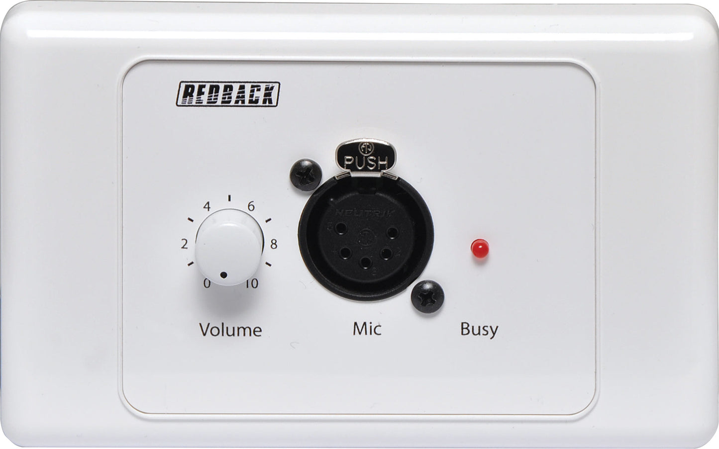 Wall Plate 5 Pin XLR PTT Microphone UTP Transmitter A5138