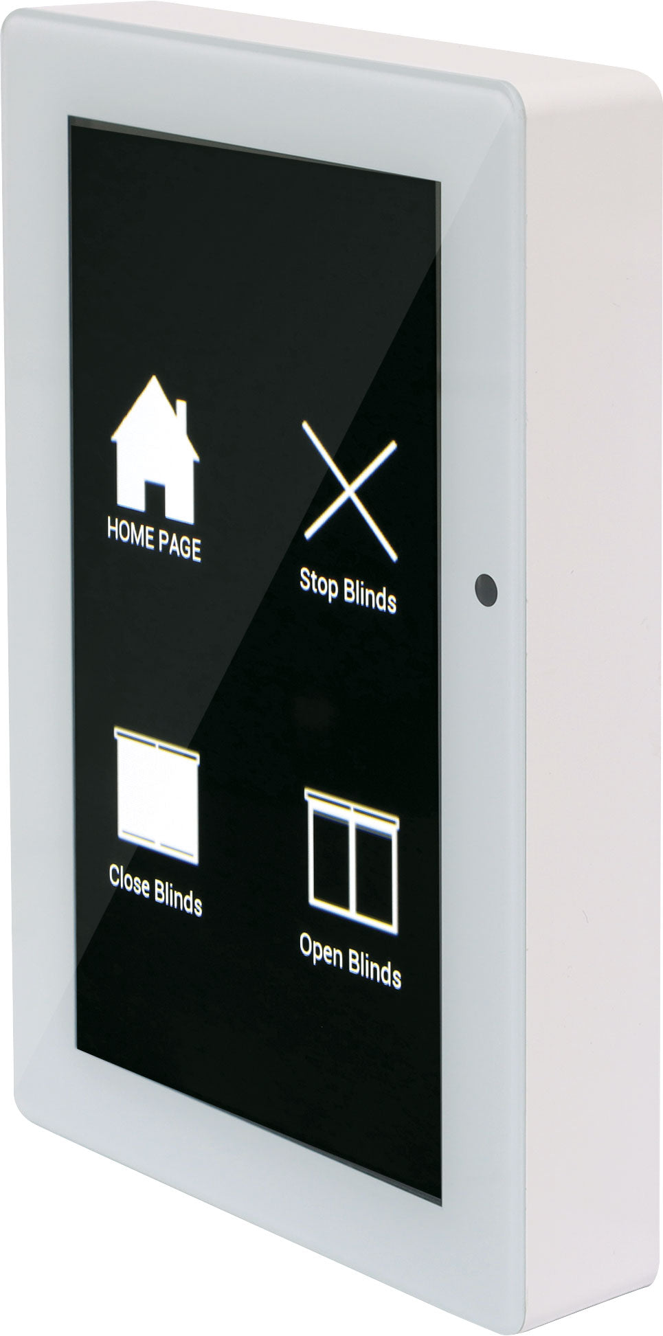 Matrix Mixers Programmable Universal 4.3" Touchscreen Wallplate White A6541
