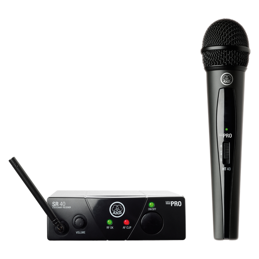 AKG Wireless Microphone Kit 660.70mhz WMS40MINIHTA