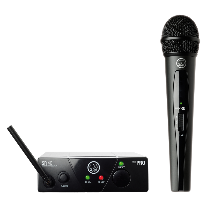 AKG Wireless Microphone Kit 660.70mhz WMS40MINIHTA