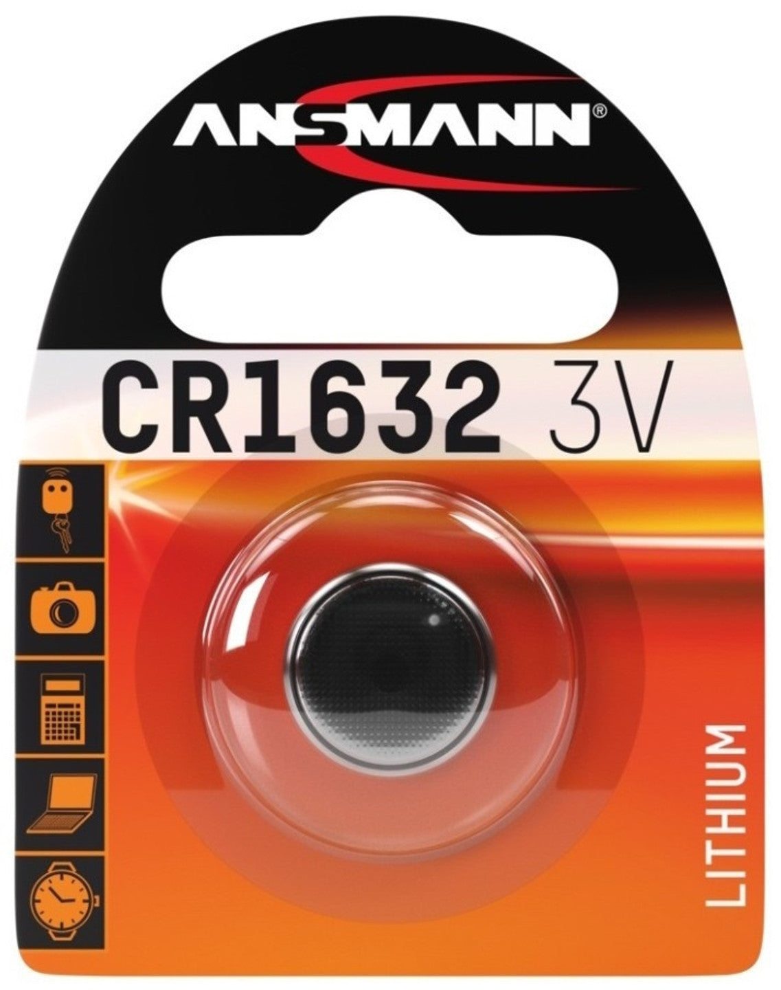 Button Cell Battery CR1632 3v Lithium CR1632-BP1(A)