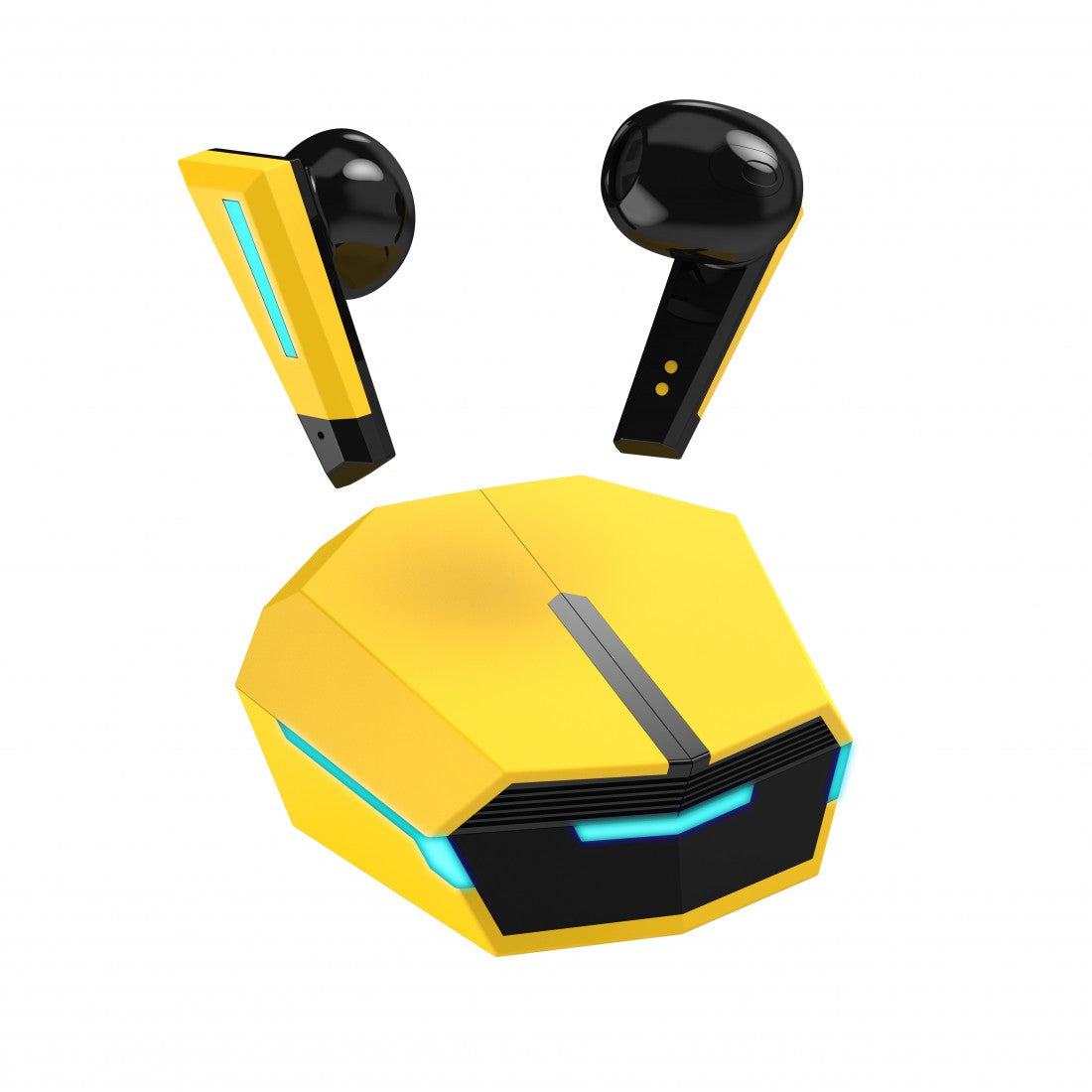 Headphones LASER Kids Gaming Earphones TWS PRO - Yellow AO-AK350TWS-Y