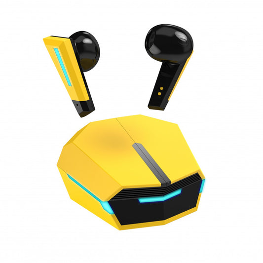 Headphones LASER Kids Gaming Earphones TWS PRO - Yellow AO-AK350TWS-Y