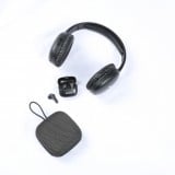 Headphones LASER 3-In-1 Bluetooth Audio Bundle: Headphones, Earbuds & Speaker AO-EVDBL-019
