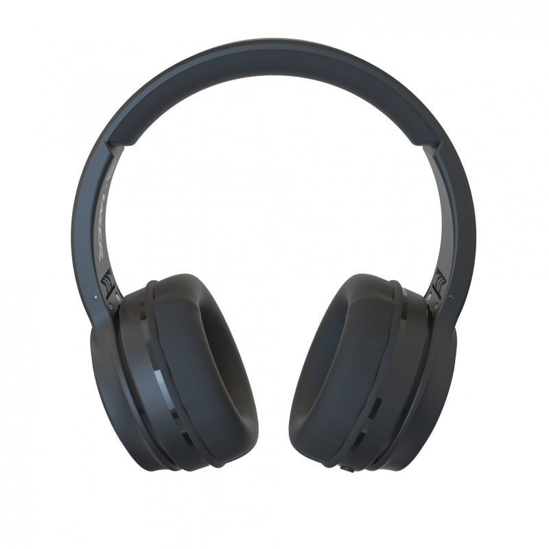 LASER Foldable Bluetooth Headphones With Mic Black AO-HEADB18-BK-791