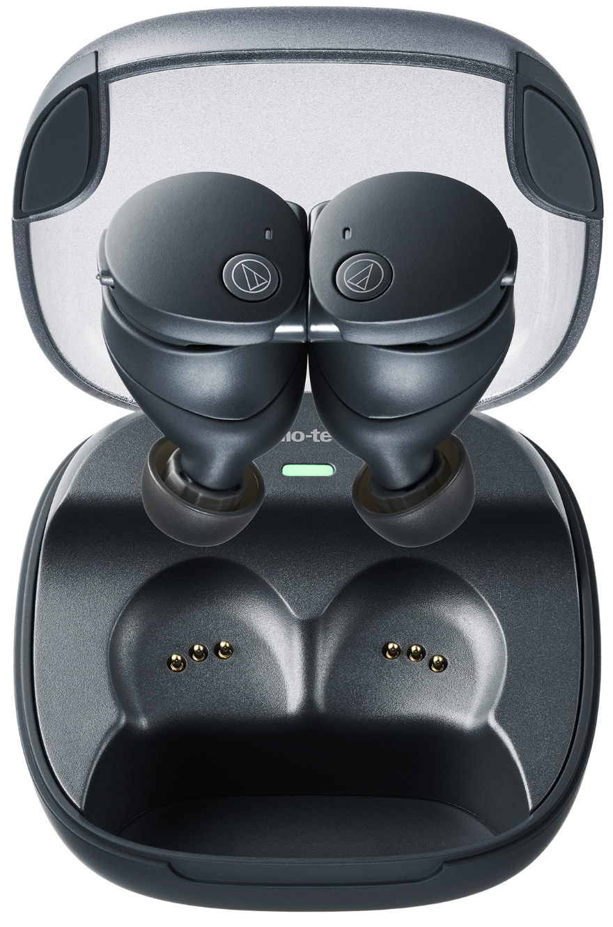 Headphones Audio Technica Truly Wireless In Ear Headphones Black ATH-CKS50TW2 BK