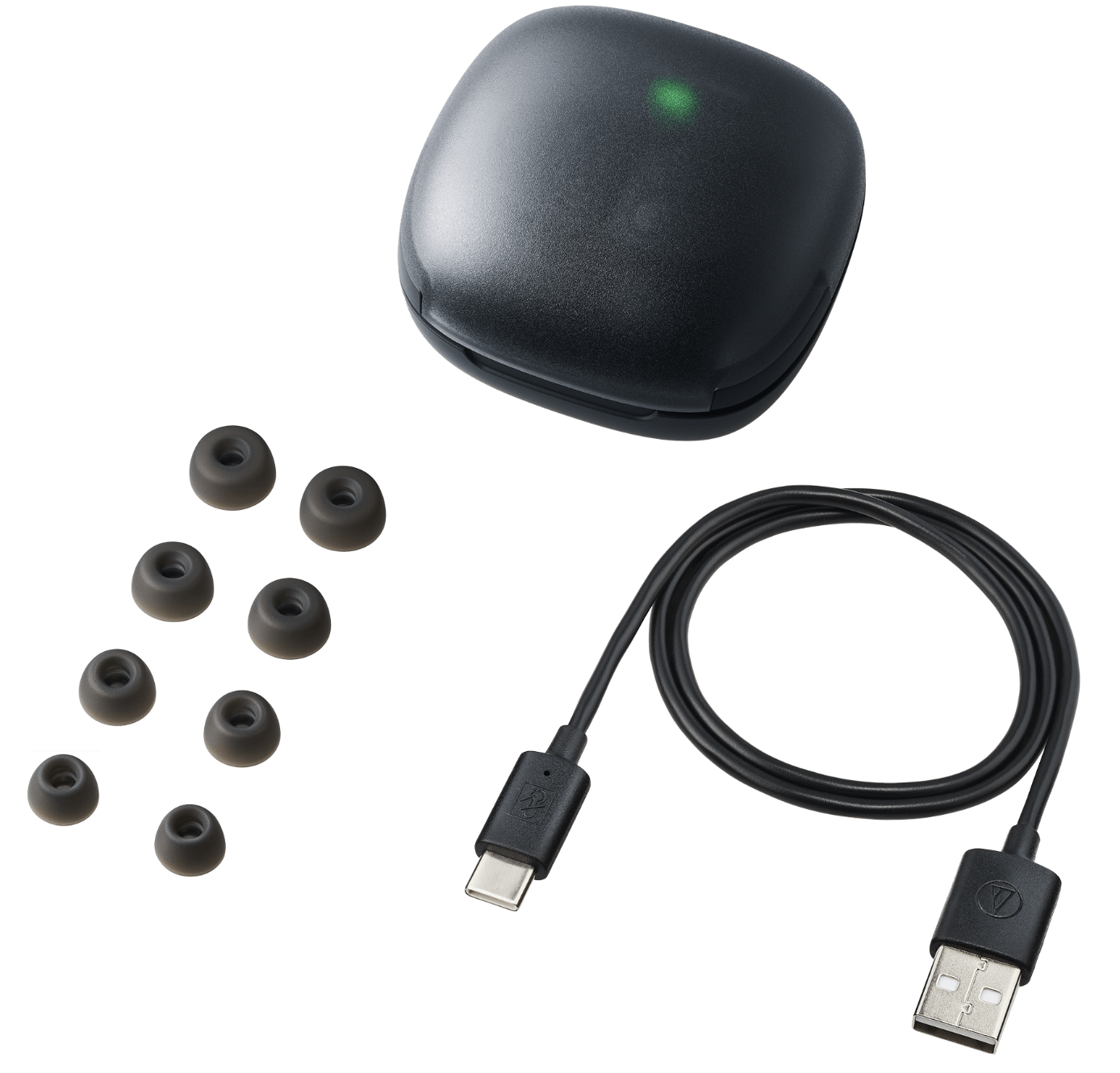 Headphones Audio Technica Truly Wireless In Ear Headphones Black ATH-CKS50TW2 BK