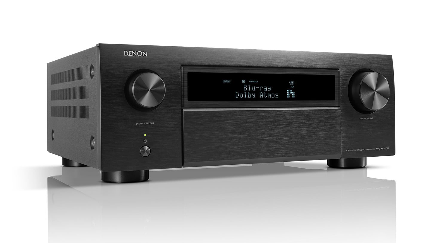 Denon AVC-X6800H Cinema Receiver 11x140w Atmos Made In Japan AVC-X6800H