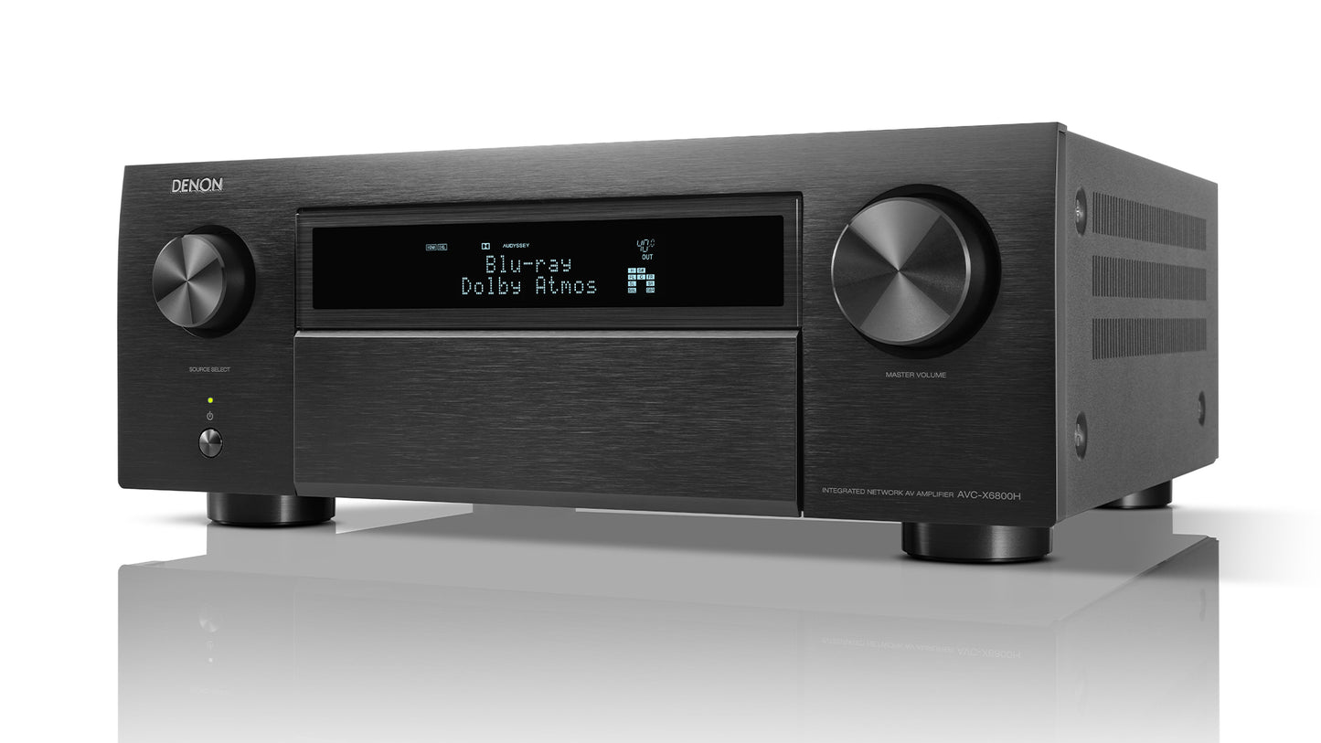 Denon AVC-X6800H Cinema Receiver 11x140w Atmos Made In Japan AVC-X6800H
