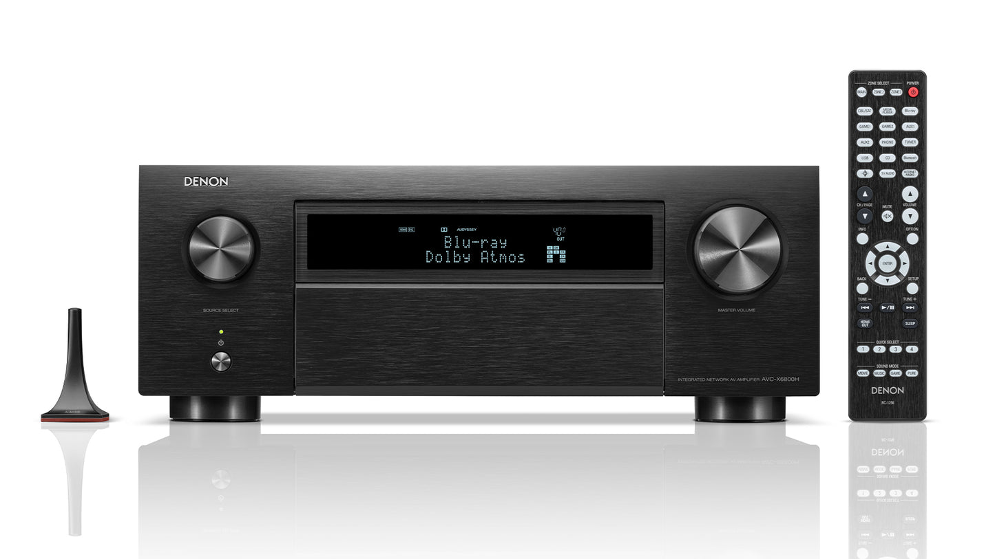 Denon AVC-X6800H Cinema Receiver 11x140w Atmos Made In Japan AVC-X6800H