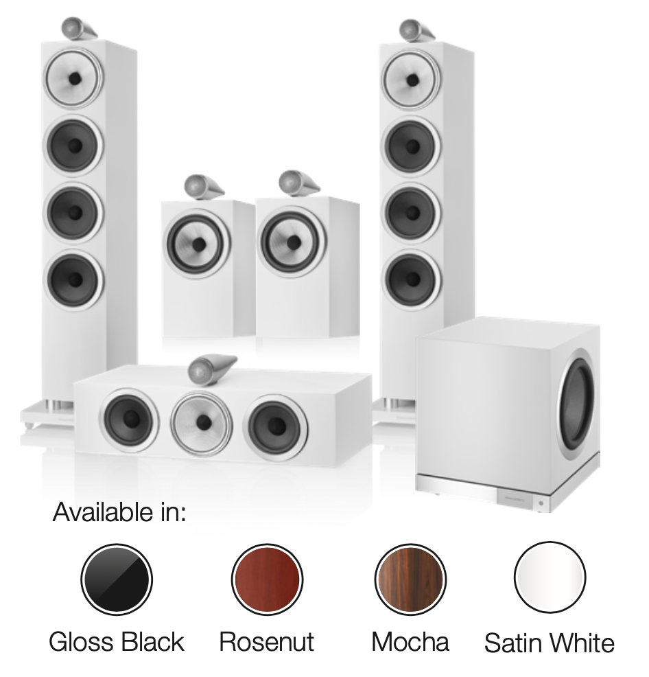 Bowers & Wilkins 702 S3 Theatre Cinema Bundle