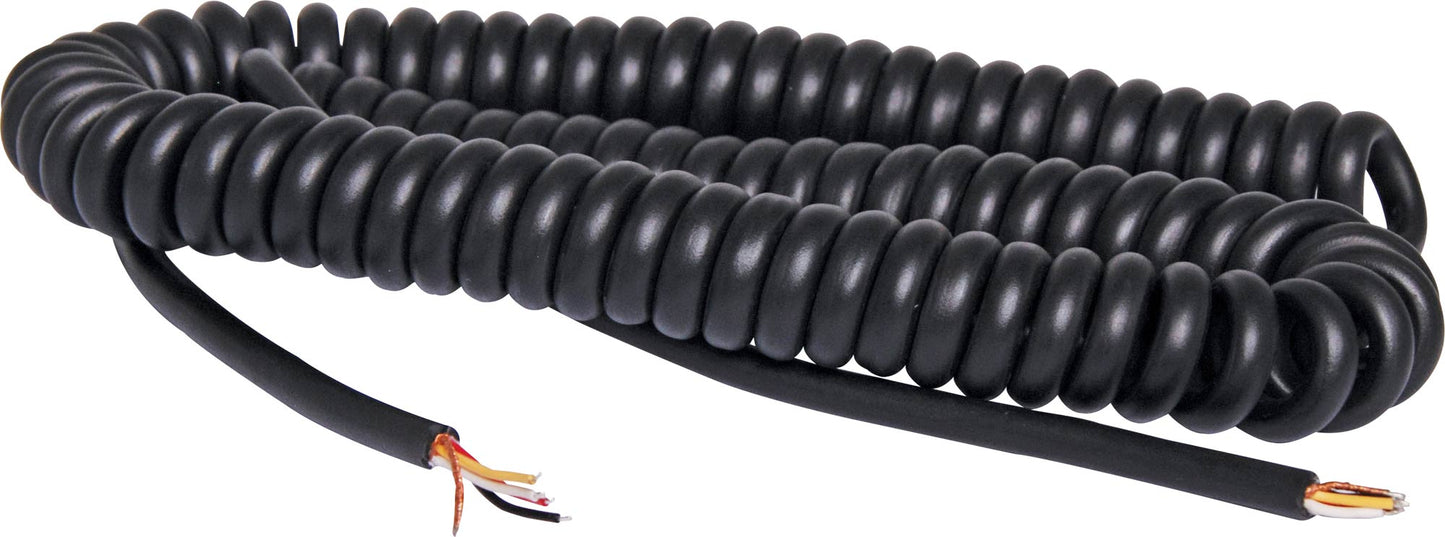 Microphones Cable CB Type Curly 0.75m Microphone Lead With Bare Ends C0330B