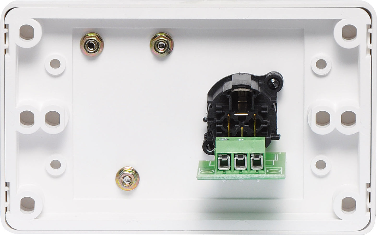 XLR 3 pin Wall Plate with Microphone Clip C0449