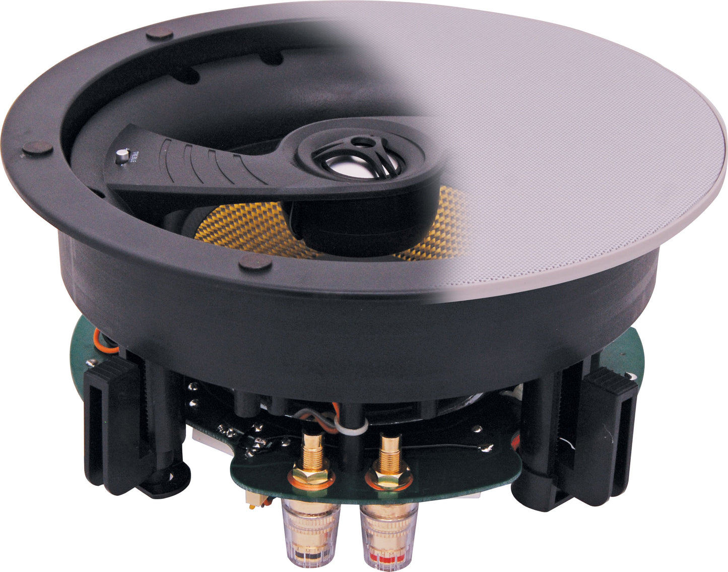 In-Wall & Ceiling Speakers 165mm 120W 2 Way Round Platinum Plus Ceiling Speaker Pair C0850