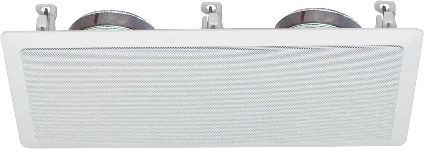 In-Wall & Ceiling Speakers 2x130mm 30W 2 Way Centre Channel Ceiling Wall Speaker C0860A
