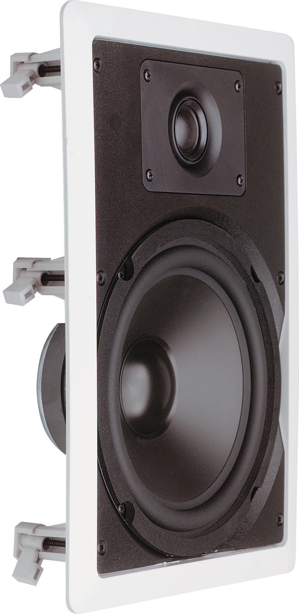 In-Wall & Ceiling Speakers 200mm 40W 2 Way Rectangular In-Wall Ceiling Speaker Pair C0881