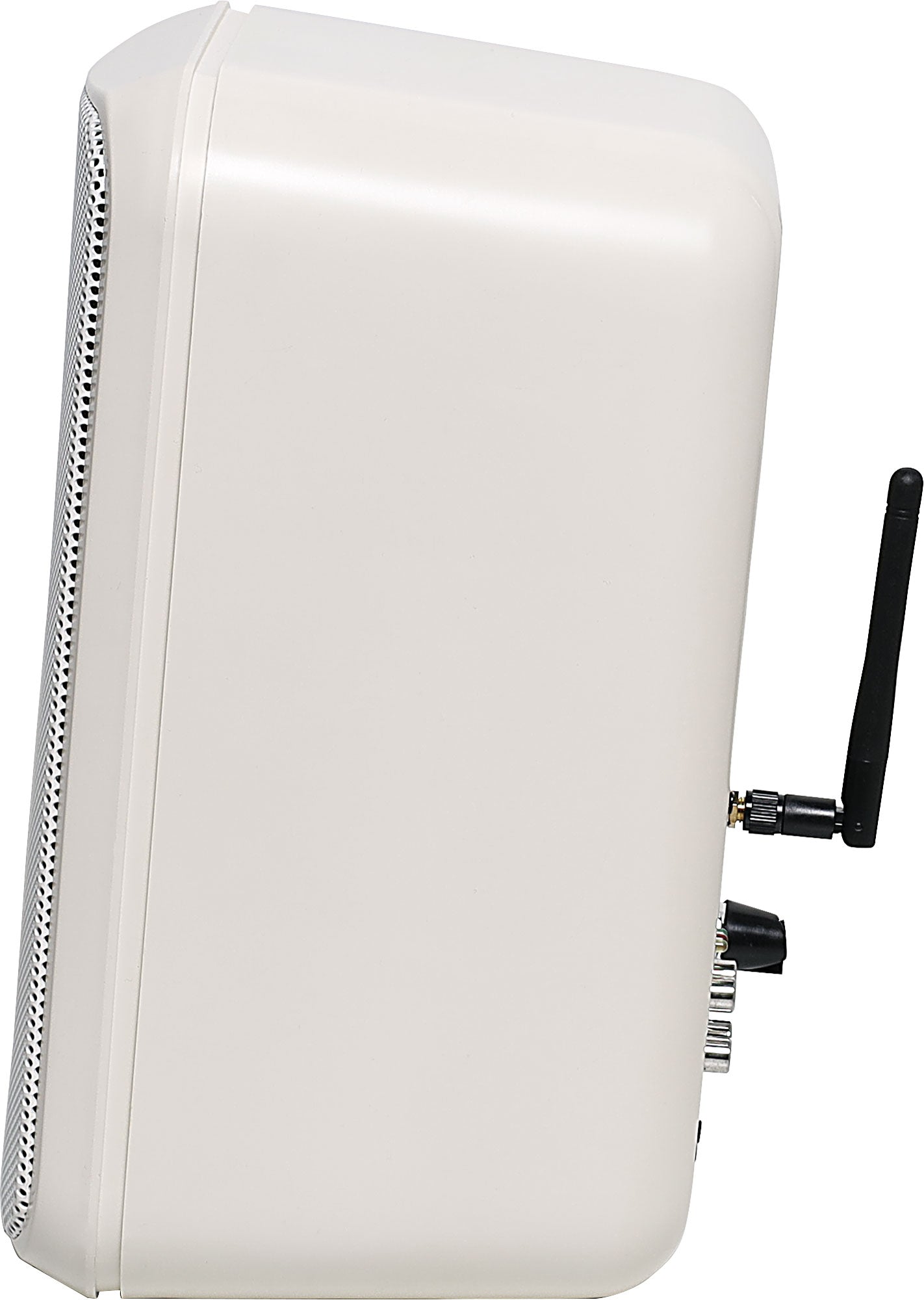 Wireless Microphone Systems IP Wall Speaker Pair With Bluetooth & Wireless Mic Receiver C0897