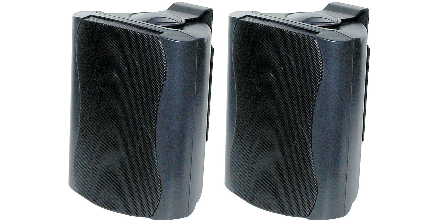 Speaker Wall Mount 45W 8 Ohm Pair Black C0911