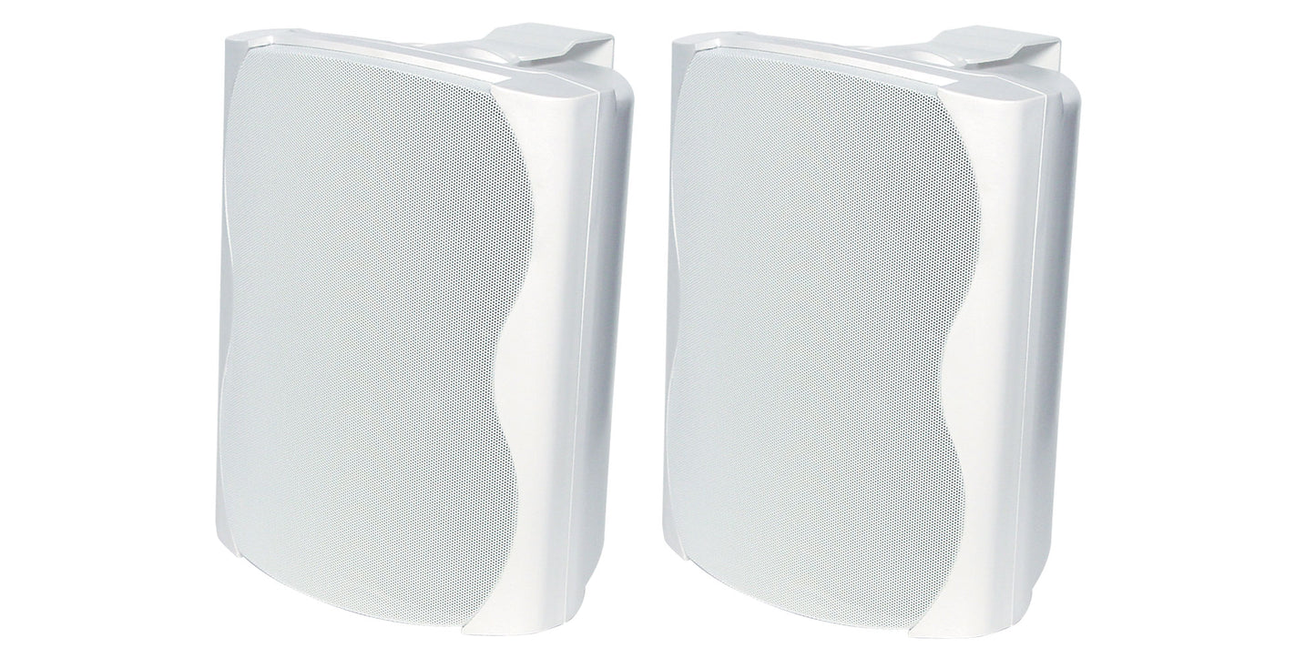 Speaker Wall Mount 85W 8 Ohm Pair White C0915