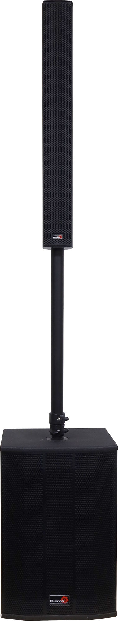 PA Column Speaker With Subwoofer Pair 1000W C1034