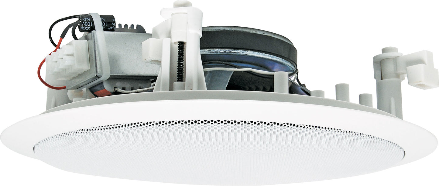 In-Wall & Ceiling Speakers 200mm (8") 15W 100V Fastfix Ceiling Speaker C2115