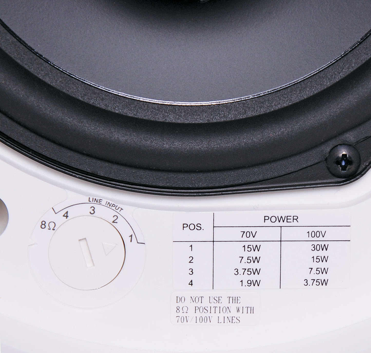 In-Wall & Ceiling Speakers 165mm (6.5") 30W 100V/8 Ohm Backbox Fastfix Ceiling Speaker C2191