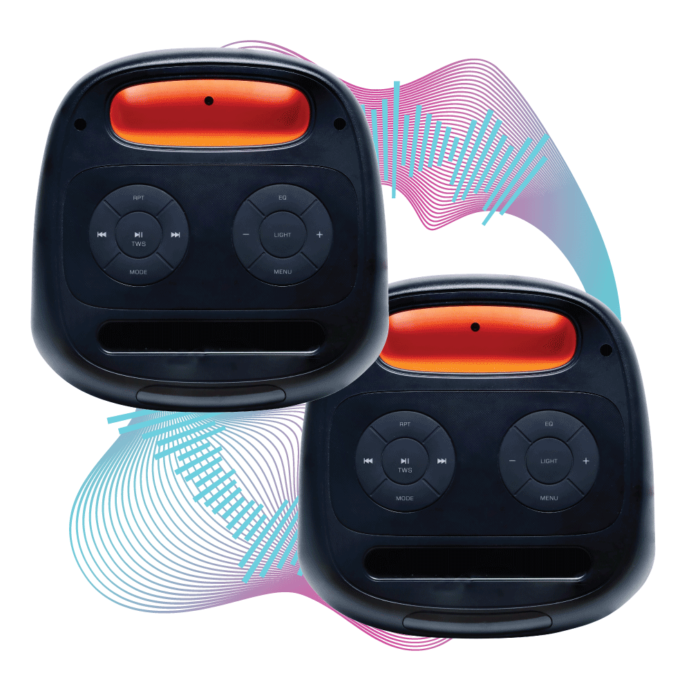 Speaker Entertainer Pro X Portable Bluetooth Speaker & PA C5161