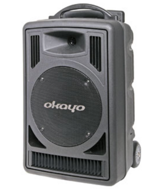 Portable PA Systems 120W 520-544MHz Dual UHF Wireless Portable PA System C7202C