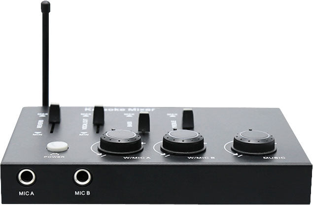Wireless Microphone Systems Karaoke Mixer With Dual Wireless Microphones With Bluetooth C8825
