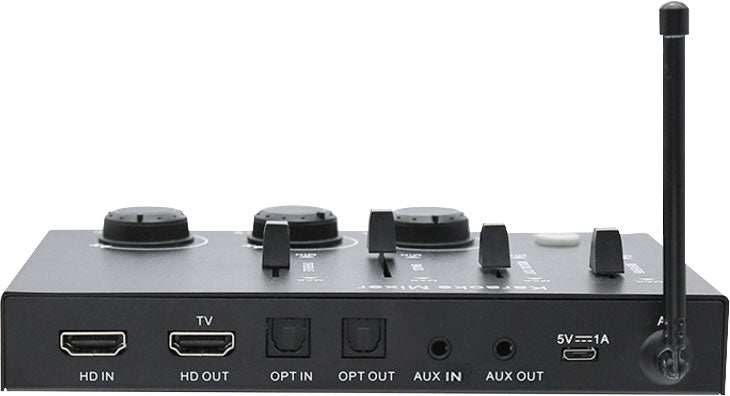 Wireless Microphone Systems Karaoke Mixer With Dual Wireless Microphones With Bluetooth C8825
