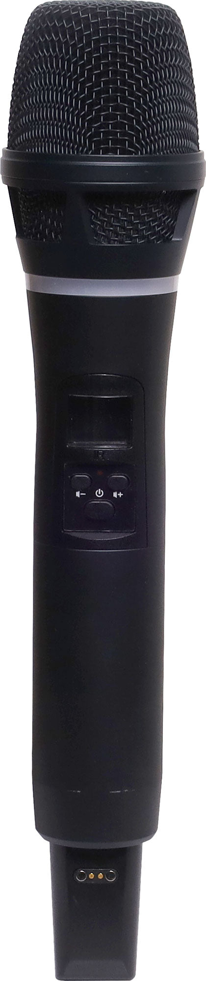 Microphone Uhf Wireless System 2 Ch With Two Handheld Mics Redback C8885