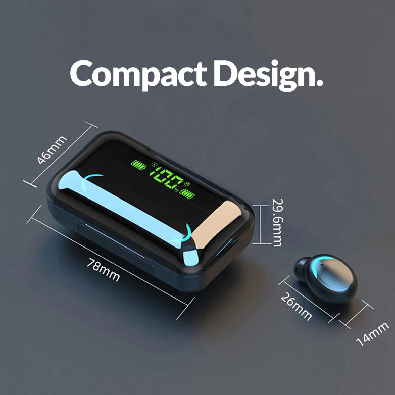 Headphones Bluetooth® 5.0 True Wireless Earbuds With Powerbank C9037C