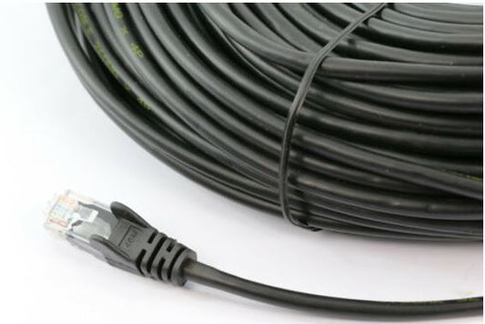 Ethernet Data Cable Cat6a Black 30m CB8W-PL6A-30BLK