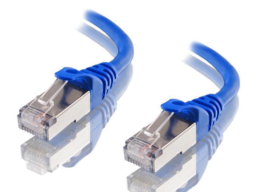 Astrotek CAT6A Shielded Ethernet Cable 5m Blue Color 10GbE RJ45 Network LAN Patch Lead S/FTP LSZH Cord 26AWG Stranded Copper Wire CBAT-CAT6ABLU5M