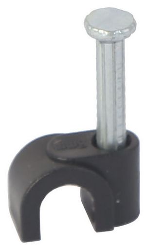 Cable Clips 7mm Pk25 Black CC700BK