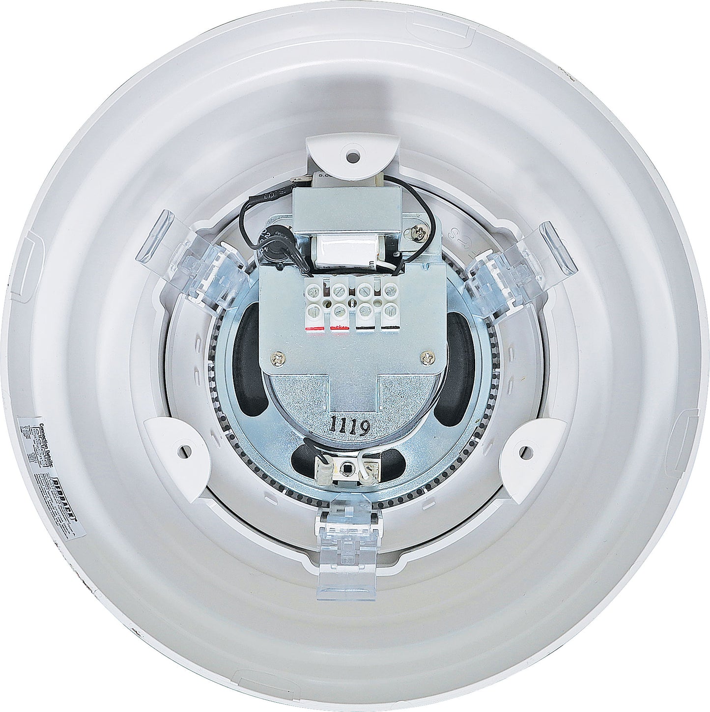 Speaker 5W 100V 100mm (4”) Fire White AS ISO7240.24 CF0703