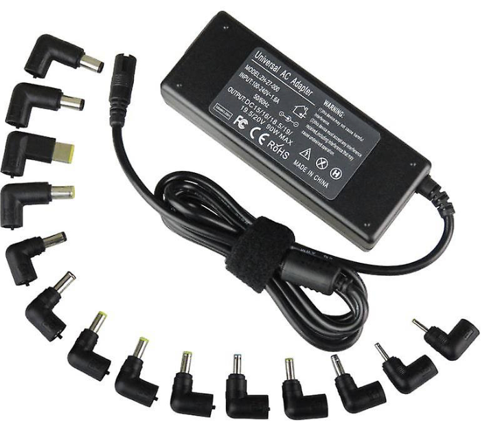 Mains Laptop Power Supply 90w 15 Interchangeable Tips CHUNI15PIN