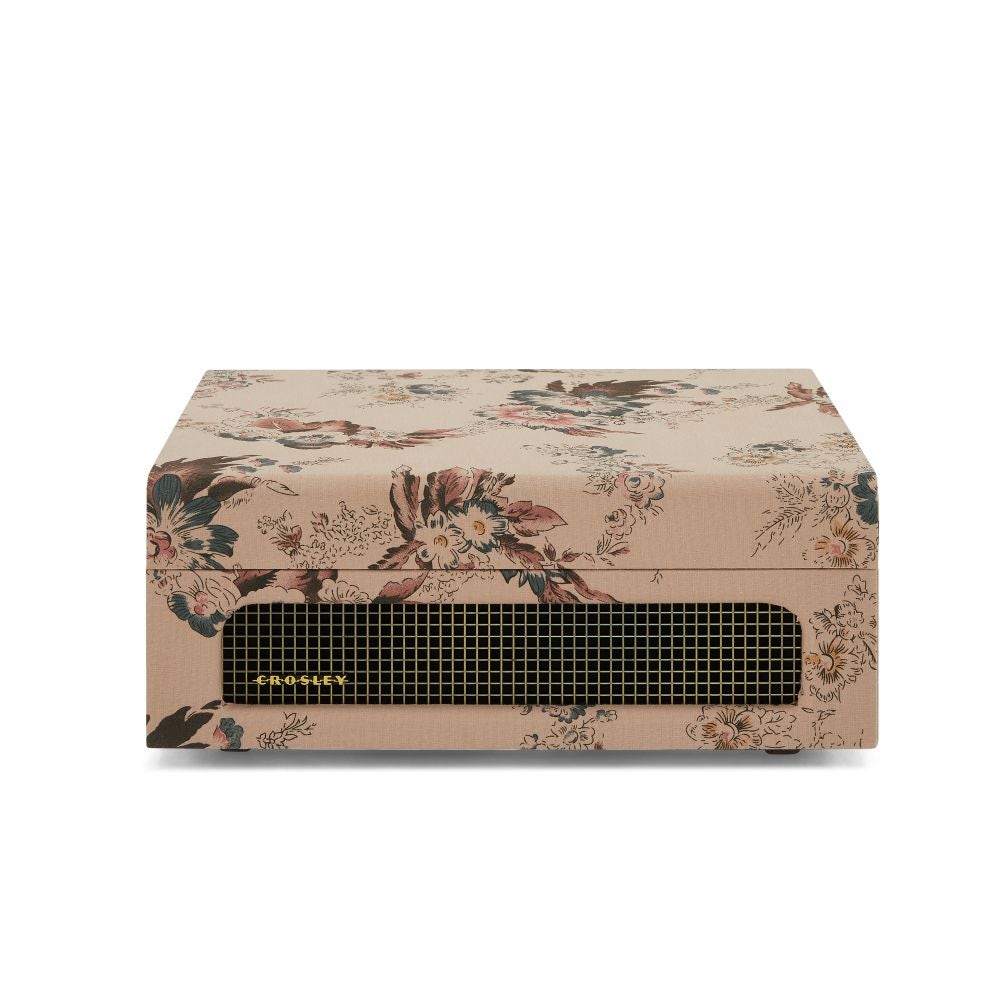 Crosley Voyager Bluetooth Turntable Floral CRIW8017B-FL4